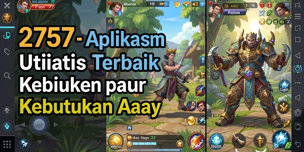 Tampilan antarmuka aplikasi Utility 2757 yang user-friendly.