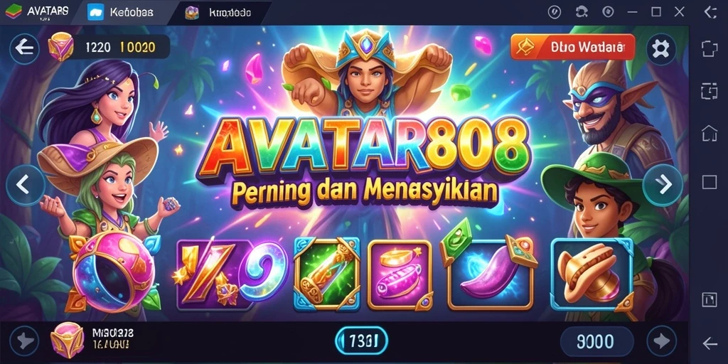 Gameplay seru dan mengasyikkan dari AVATAR808 dengan grafis yang menarik.