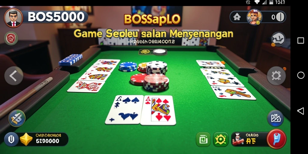 Tampilan seru permainan Gaple di BOS5000.