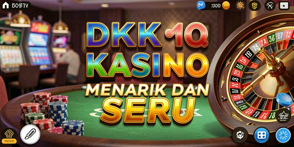 Tampilan permainan Kasino DKK yang memukau dengan grafis modern.