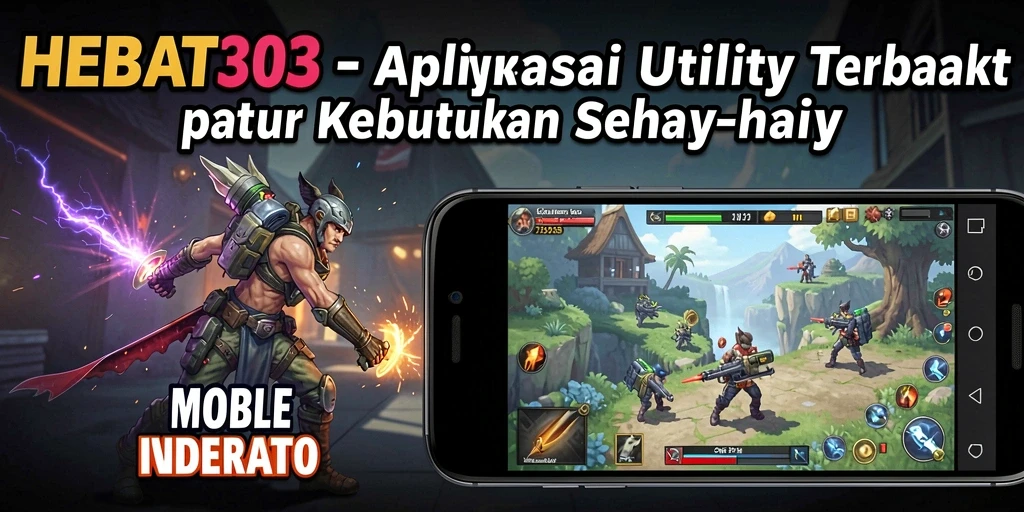 Tampilan antarmuka HEBAT303 yang intuitif dan mudah digunakan.