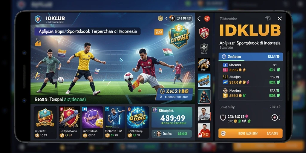 Tampilan gameplay menarik dari IDKLUB dengan taruhan olahraga.