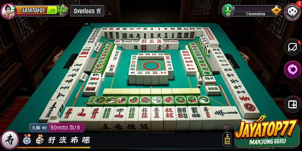 Screenshot utama JAYATOP77 menampilkan gameplay Mahjong yang menarik.