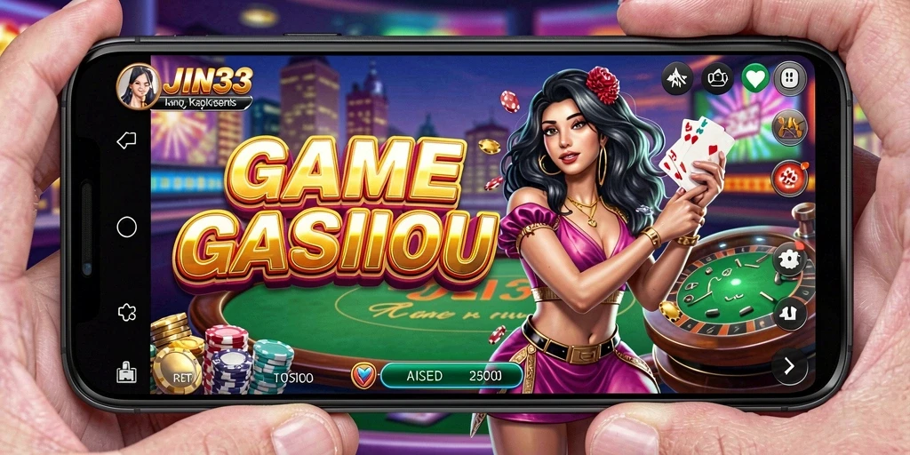 Tampilan gameplay JIN33 yang seru dan mendebarkan.