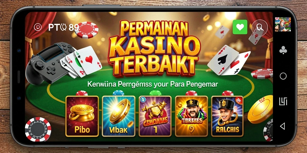 Tampilan menarik dari gameplay Kasino di PT89 yang mengasah kemampuan Anda.