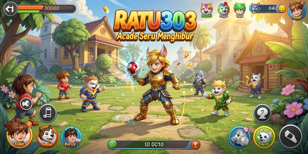 Screenshot dari gameplay seru RATU303 dengan tampilan menarik.