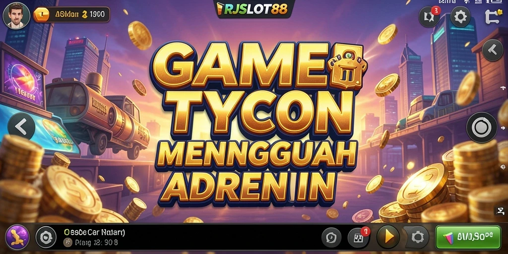 Screenshot gameplay RJSLOT88 yang menampilkan suasana kasino yang megah.