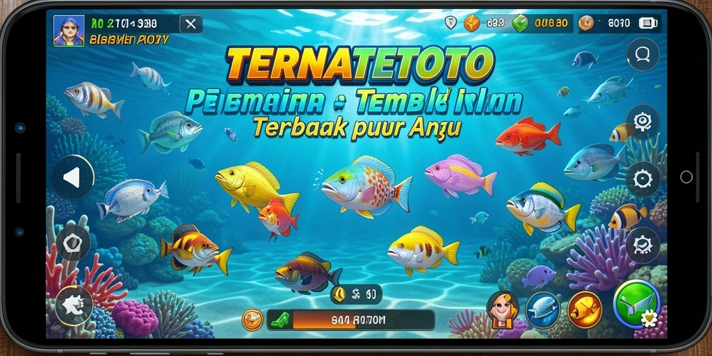 Tangkapan layar gameplay TERNATETOTO yang penuh aksi Tembak Ikan.